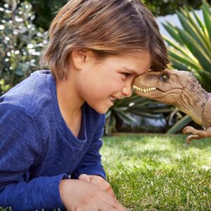 Jurassic World Tirannosauro Rex Attacco Selvaggio -MATTEL - immagine 2