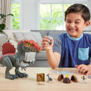 Jurassic Worls Spinosauro Cage Crasher - MATTEL - immagine 2