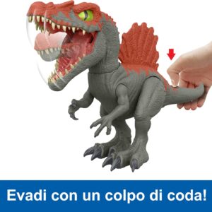 Jurassic Worls Spinosauro Cage Crasher - MATTEL - immagine 3