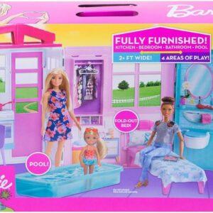 Barbie Loft con bambola, mobili e accessori - MATTEL - immagine 4