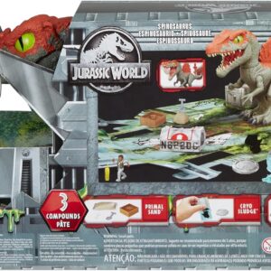 Jurassic Worls Spinosauro Cage Crasher - MATTEL - immagine 4