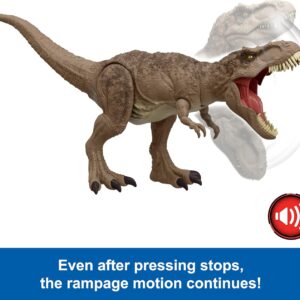 Jurassic World Tirannosauro Rex Attacco Selvaggio -MATTEL - immagine 5