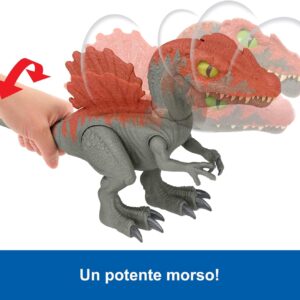 Jurassic Worls Spinosauro Cage Crasher - MATTEL - immagine 5