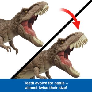 Jurassic World Tirannosauro Rex Attacco Selvaggio -MATTEL - immagine 6