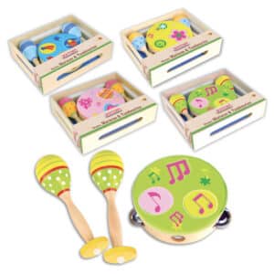 Cembalo e Maracas in legno colorato - BONTEMPI - immagine 6