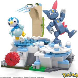 Piplup e Sneasel Set costruzioni Pokemon - MEGA - immagine 6