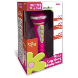 Microfono Karaoke con effetti luminosi (Pink) - BONTEMPI - immagine 3
