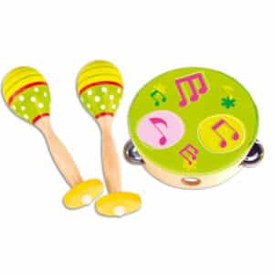 Cembalo e Maracas in legno colorato - BONTEMPI - immagine 1