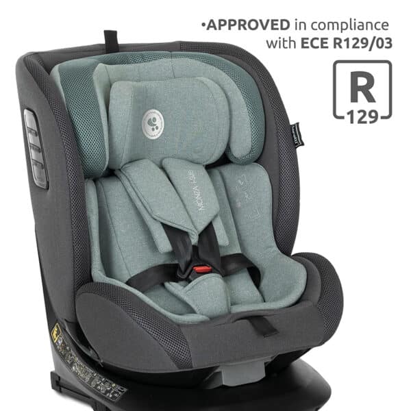 Approvato conformemente alla norma ECE R129/03