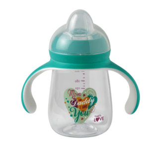 Tazza con beccuccio in silicone 260 ml - THAT'S LOVE - immagine 1