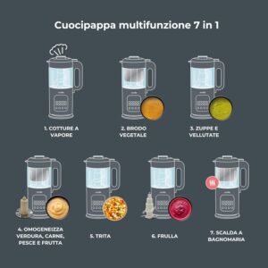Cuocipappa Magic Pappa Robot da Cucina - NUVITA - immagine 2