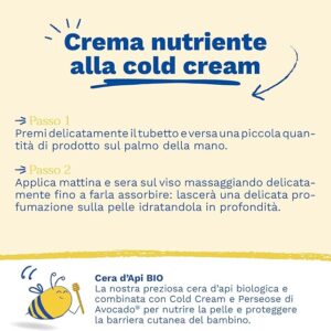 Crema viso nutriente alla Cold Cream 40ml - MUSTELA - immagine 4