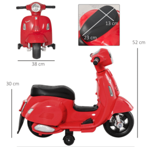 Vespa GTS Mini Rossa – GIAV - immagine 4