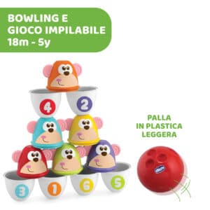 Set boowling Monkey - CHICCO - immagine 2