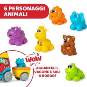 Trenino dell'avventura bilingue - CHICCO - immagine 6