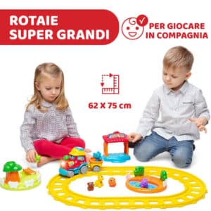 Trenino dell'avventura bilingue - CHICCO - immagine 8