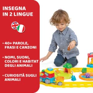 Trenino dell'avventura bilingue - CHICCO - immagine 9