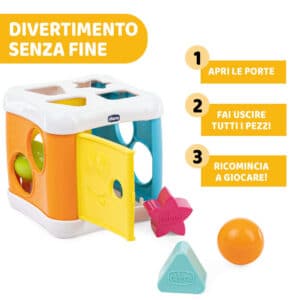 Cubo incastra e martella - CHICCO - immagine 9
