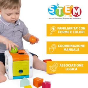 Cubo incastra e martella - CHICCO - immagine 10
