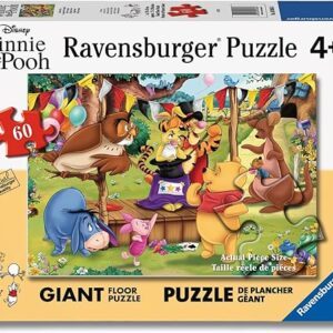 Puzzle 60 pz Giant Winnie the Pooh - RAVENSBURGER - immagine 1