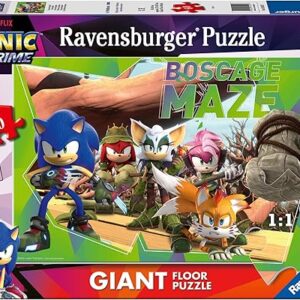 Puzzle 60 pz Giant Sonic Prime - RAVENSBURGER - immagine 1
