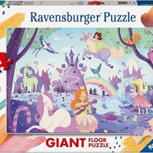 Puzzle 24 pz Giant Unicorni - RAVENSBURGER - immagine 1