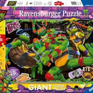 Puzzle 60 pz Giant Teenage Mutant Ninja Turtles - RAVENSBURGER - immagine 1