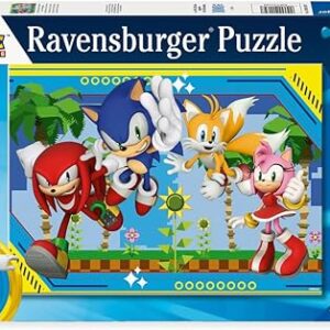 Puzzle 100 pz XXL Sonic - RAVENSBURGER - immagine 1