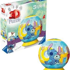 3D Puzzleball 72 pz Disney Stitch - RAVENSBURGER - immagine 1