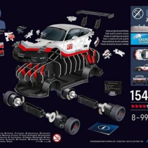 3D Puzzle Porsche 911 GT3 Cup - RAVENSBURGER - immagine 3