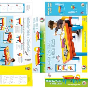 Tavolo multigioco con sedia - ANDRONI - immagine 2