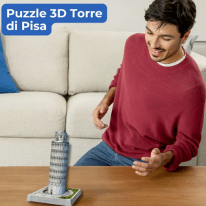 3D Puzzle Torre di Pisa Led - RAVENSBURGER - immagine 2