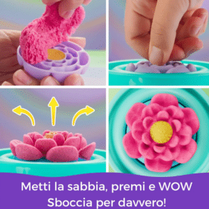Fiore che sboccia Kinetic sand - SPIN MASTER - immagine 5