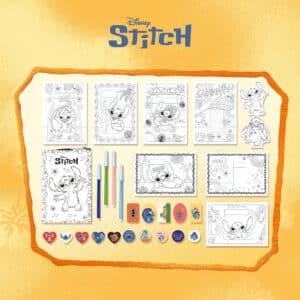 Zainetto disegna e colora pop-up Stitch - LISCIANI - immagine 2