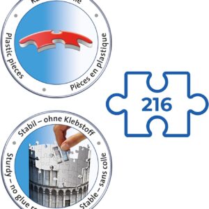 Torre di Pisa 3D Puzzle - RAVENSBURGER - immagine 6