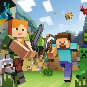 Puzzle 100 pz XXL Minecraft - RAVENSBURGER - immagine 2