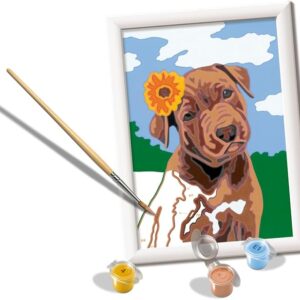 CreArt Cucciolo con fiore - RAVENSBURGER - immagine 2