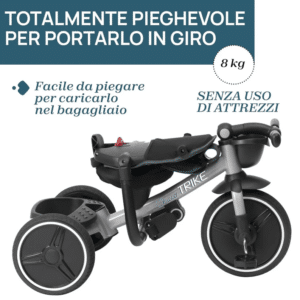 Triciclo Trike 4 in 1 Blu - CHICCO - immagine 9