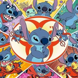 Puzzle 100 pz XXL Disney Stitch - RAVENSBURGER - immagine 3