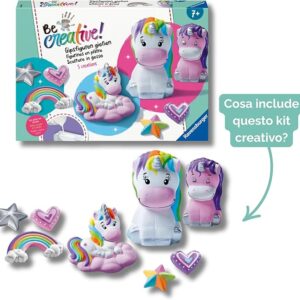 Creazioni in Gesso Unicorni Be Creative Midi XL - RAVENSBURGER - immagine 6