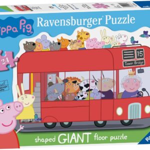 Puzzle 24 pz Giant Peppa Pig - RAVENSBURGER - immagine 1