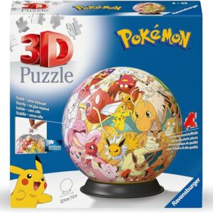 3D Puzzleball 72 pz Pokemon - RAVENSBURGER - immagine 4