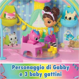 GABBYS DOLLHOUSE Kitty Care playset - SPIN MASTER - immagine 8