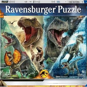 Puzzle 100 pz XXL Jurassic World - RAVENSBURGER - immagine 1