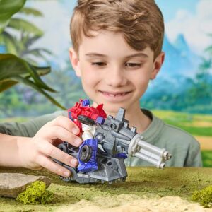 Transformers CYBERWORLD, Grimlock, Action Figure Divora e Combatti - HASBRO - immagine 7