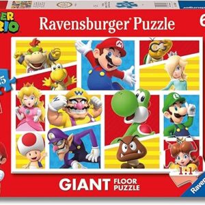 Puzzle 125 pz Giant Super Mario - RAVENSBURGER - immagine 1