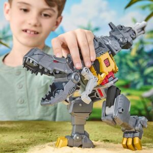 Transformers CYBERWORLD, Grimlock, Action Figure Divora e Combatti - HASBRO - immagine 8