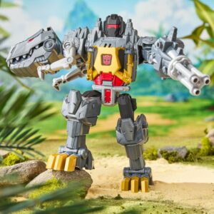 Transformers CYBERWORLD, Grimlock, Action Figure Divora e Combatti - HASBRO - immagine 10