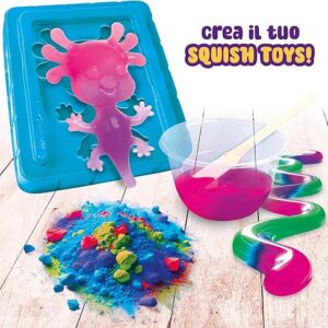 Squish Axolotl pocket Slumi science - LISCIANI - immagine 2