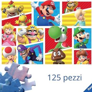 Puzzle 125 pz Giant Super Mario - RAVENSBURGER - immagine 2